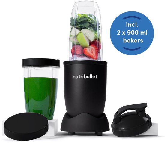 Nutribullet Blender - 900 Watt - Smoothie Maker - 2x 900 ml To Go Drinkbekers