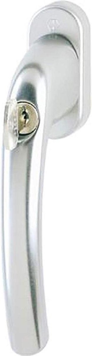 Raamklink - Raambeslag Sluiting - Veiligheid Ramen - Vergrendelbaar Aluminium - 7 x 35 mm - Aluminium