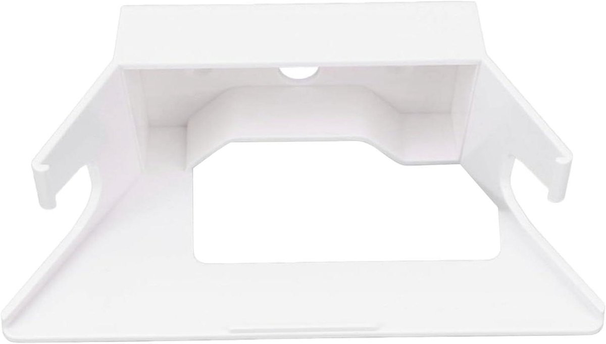 Router Muurbeugel - Wifi Houder - Netwerk Organisatie - Verbeterde Ontvangst - ABS Plastic - Wit