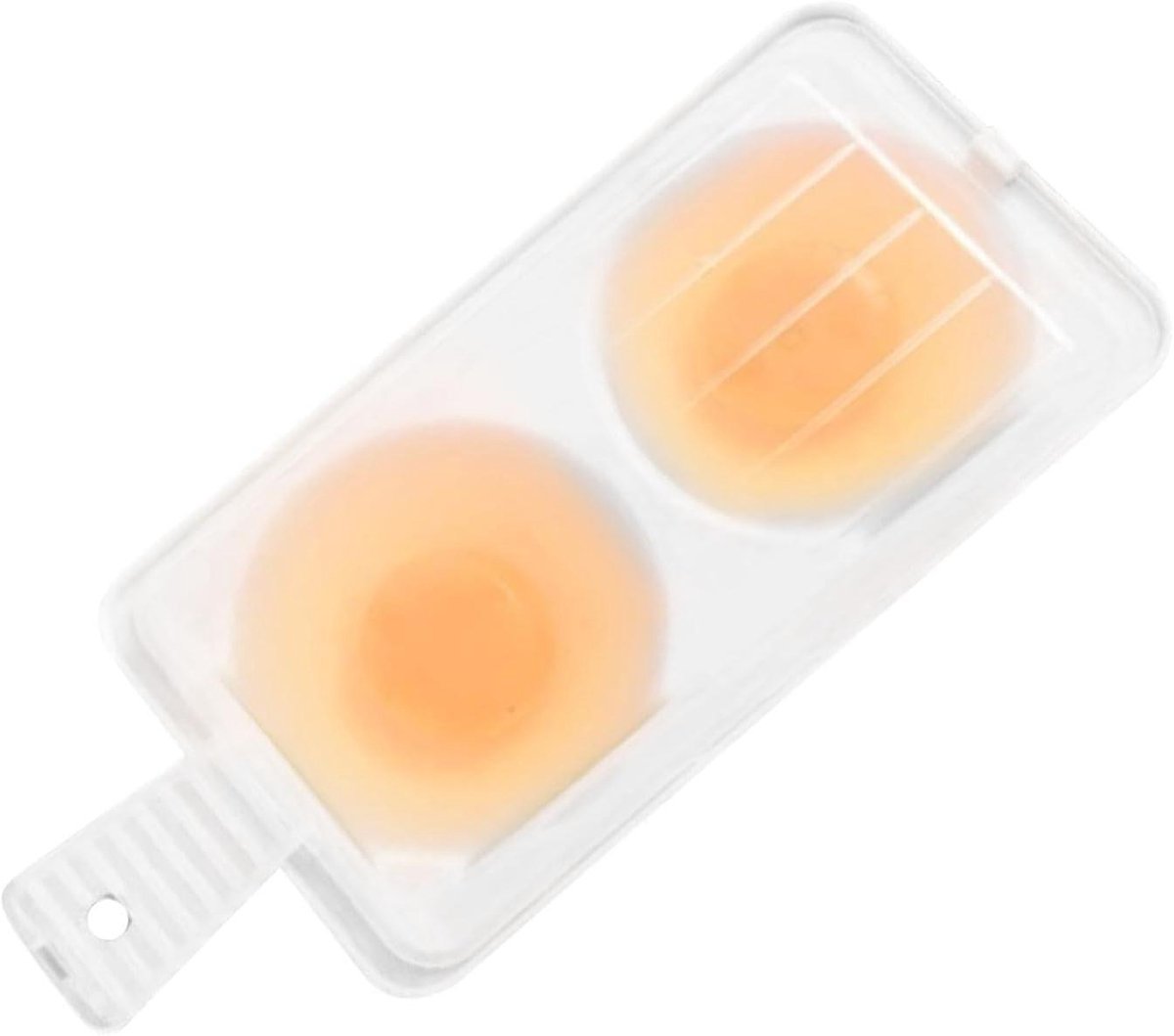 Magnetron Eierkoker - Stoomvorm Deksel - Snel Ontbijt - Twee Vakken - 23x10x4 cm - Diverse Kleuren