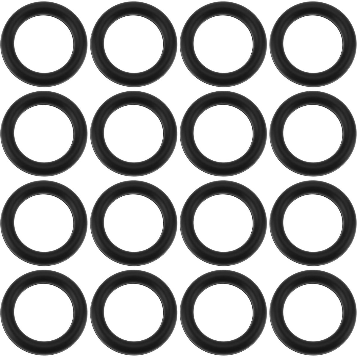Dailygoods- O-ring 50x - Nitril Rubber - 7.65x1.78mm - Afdichtingsring - Oliebestendig - Hittebestendig - Eenvoudig te installeren - Afdichtring