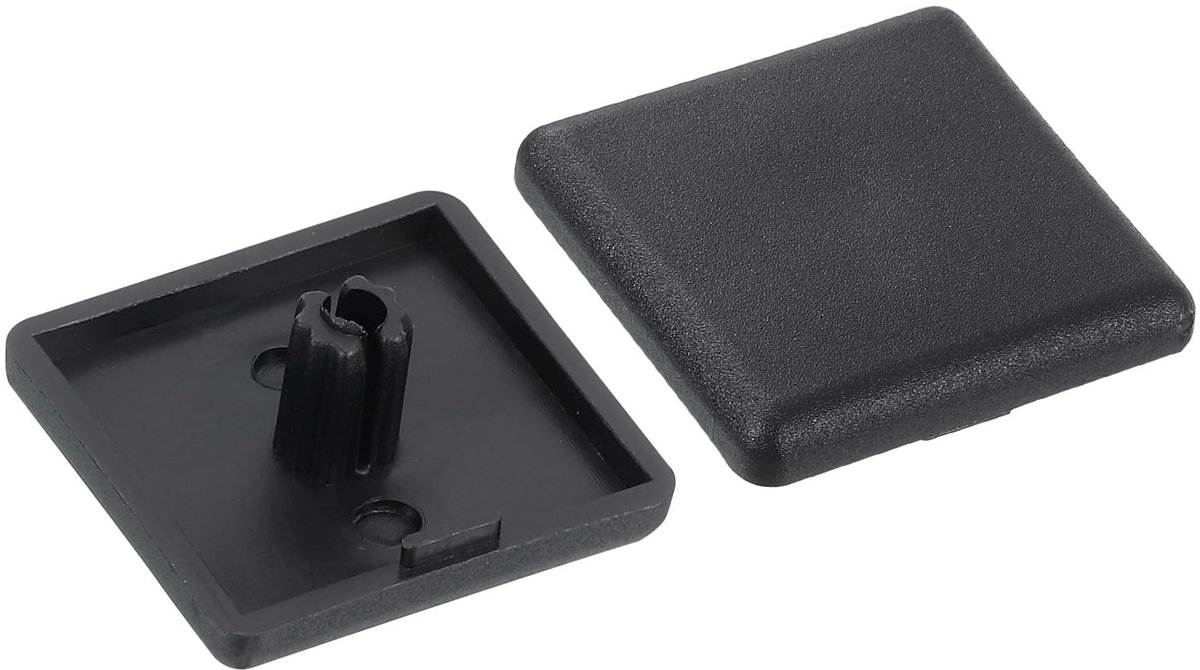 Dailygoods- Geëxtrudeerde Doppen - 20 Stuks - Nylon - 30 x 30 mm - Aluminium Profiel - T-slot 3030 - Roest- en Corrosiebestendig - Afsluitdoppen