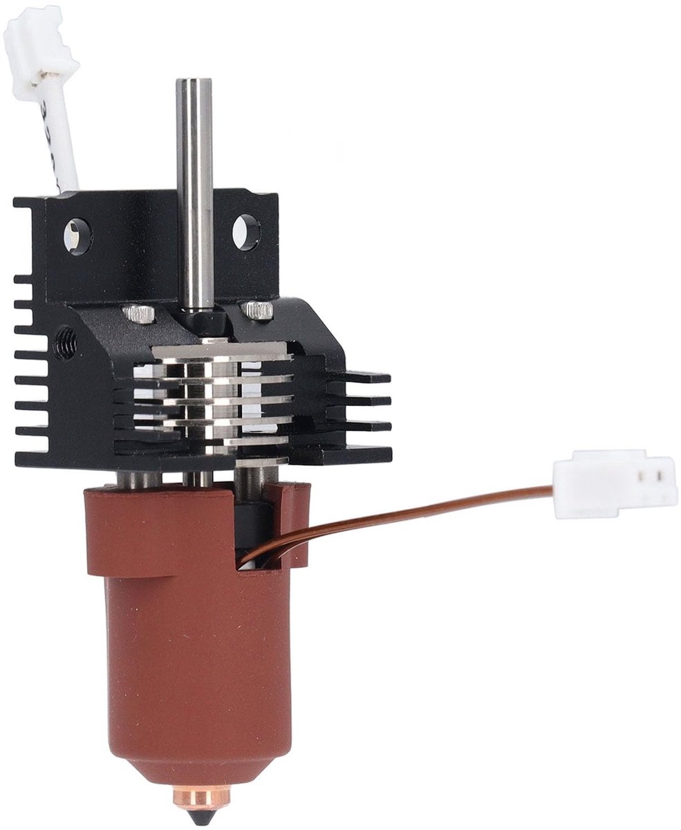 Dailygoods- Hotend met Geïntegreerd Snelwisselmondstuk - Keramische Verwarmingsblokkit - 3D-printer Upgrade - Ondersteunt 300 °C - Verbeterde Koeling - Volledig Metaal Ontwerp - 3D-printerkop