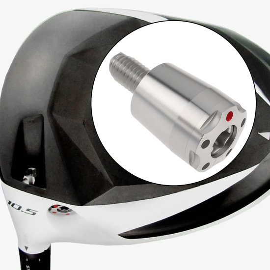 Golf Gewichten 2x12g - Roestvrij Staal - Compatibel met TaylorMade R9/R11/R11S/R1 - Schroef - Eenvoudig te Installeren - Zilver - Golfclub Gewichten van GOLF — afbeelding 4