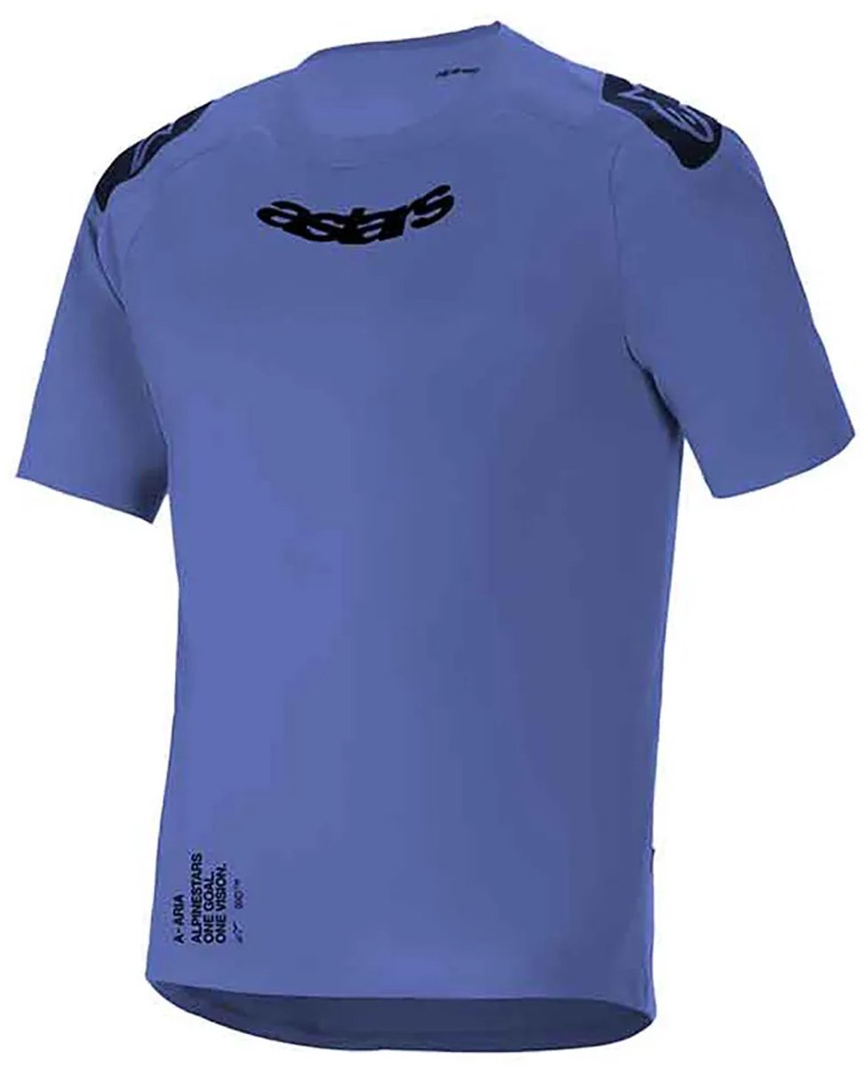 Alpinestars Bicycle A-aria Polartec Elite Korte Mouw Enduro Trui Blauw 2XL Man