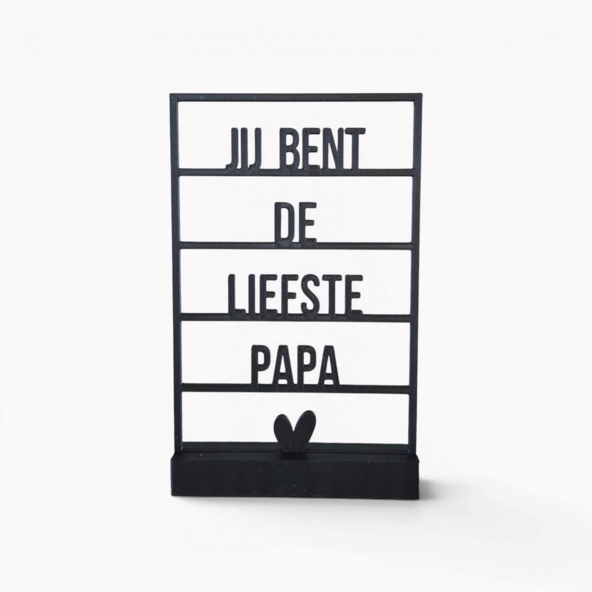 Jij bent de liefste papa kaarthouder met kaart