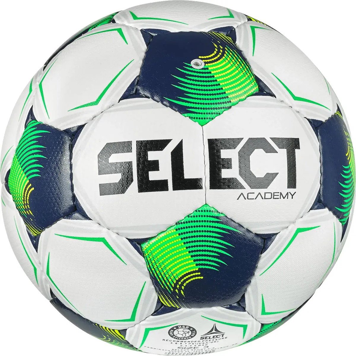 Select Academy V26 Trainingsbal - Wit / Groen | Maat: 3