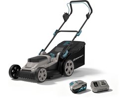 Neokraft - 40V Accu grasmaaier - 42cm maaibreedte - 6 instelbare maaihoogtes - Incl 50L opvangzak - Incl. 40V 4,0Ah accu & lader - Grasmachine