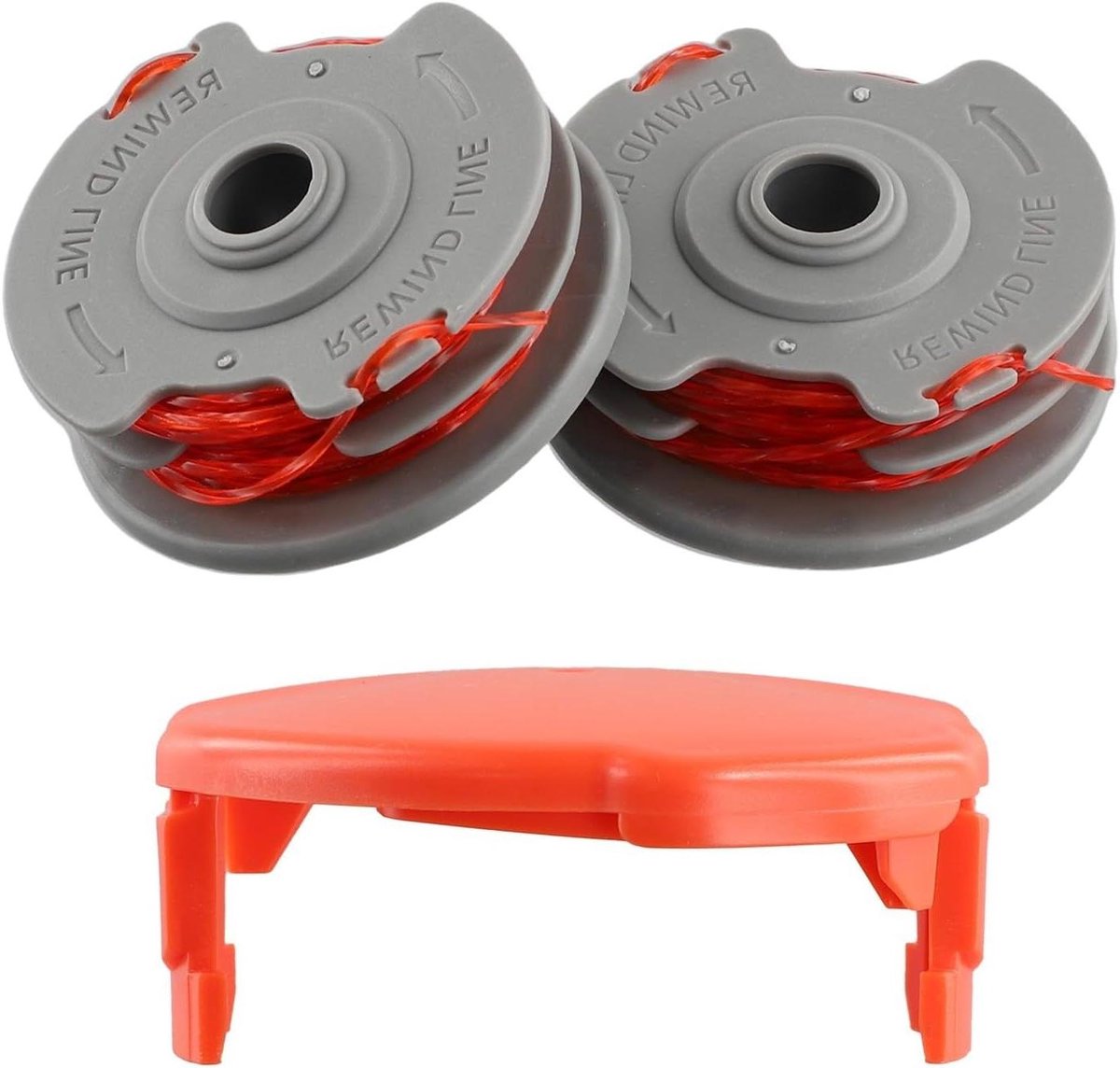 Trimmerspoel Vervangingsset - Trimmerdraad Spoel - Onkruid Verwijderen - Automatische Lijnaanvulling - 15 mm 11 meter - Niet gespecificeerd