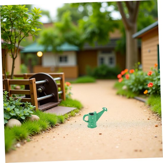 Miniatuur Tuingereedschap Set - Poppenhuis Tuinaccessoires - Creatief DIY - Gedetailleerd Ontwerp - 10 Stuks - Diverse Kleuren — afbeelding 3