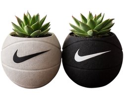 Basketbal Plantenpot – Sportief Design Bloempot | 12 Kleuren | Cadeau