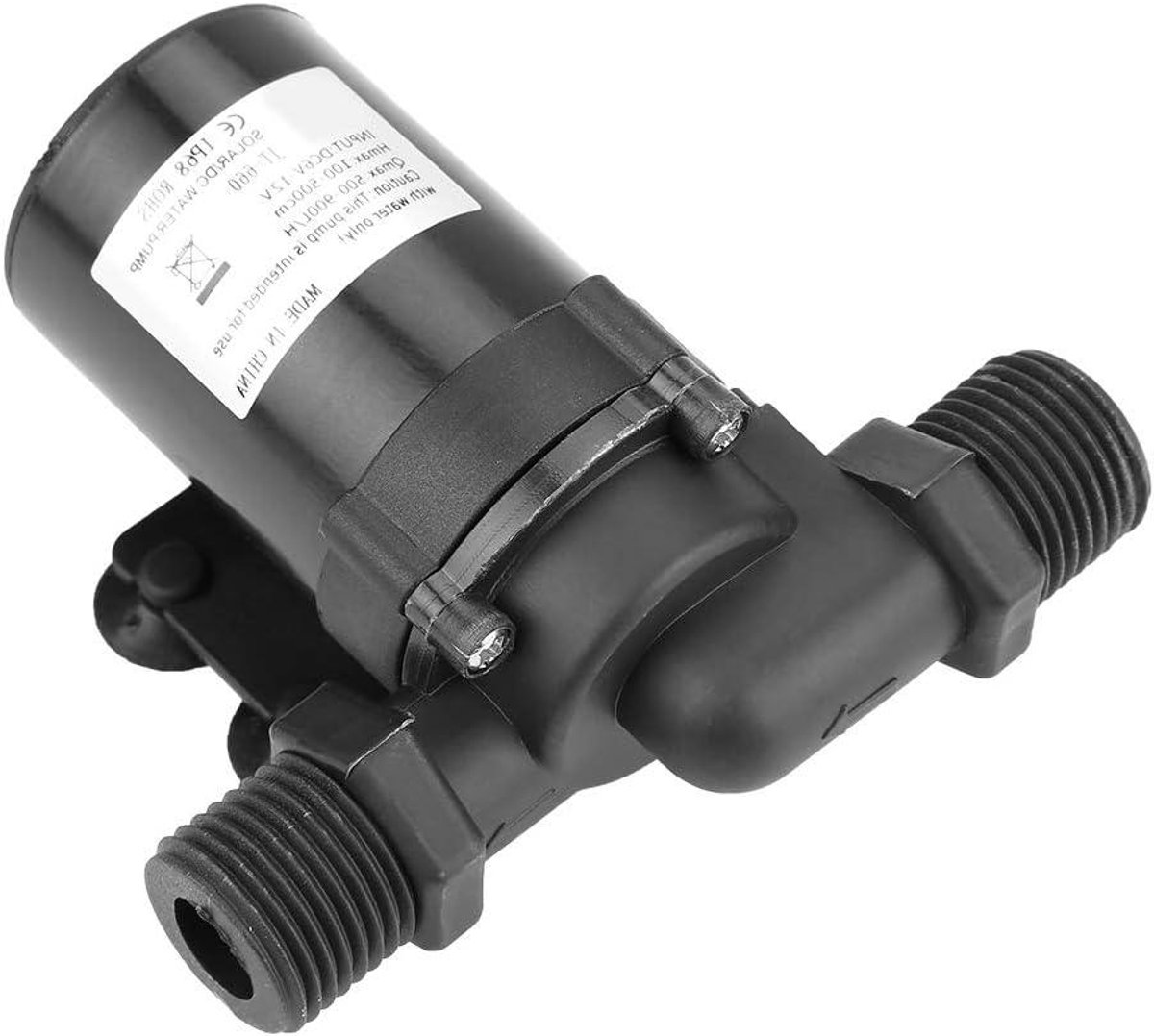Jt-660D-12 12V Boost-Waterpomp, Mini Dompelbare Borstelloze Waterpomp, Aquarium met Zonneboiler