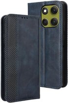 Telefoonhoesje Flip Wallet - Beschermhoes Kaarthouder - Telefoon Beschermen - Ingebouwde Kaartsleuven - 17 x 8 x 1 cm - Blauw