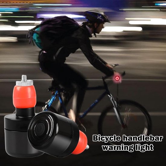 Fietsverlichting Stuureind - Decoratieve Lampjes - Veiligheid Fietsen - Kleurrijk Verloop - 15-23 mm - Kleurrijk — afbeelding 3