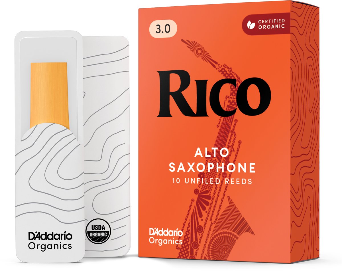 D'Addario RJA1025 Rico riet 2.5 voor alt saxofoon 10 stuks