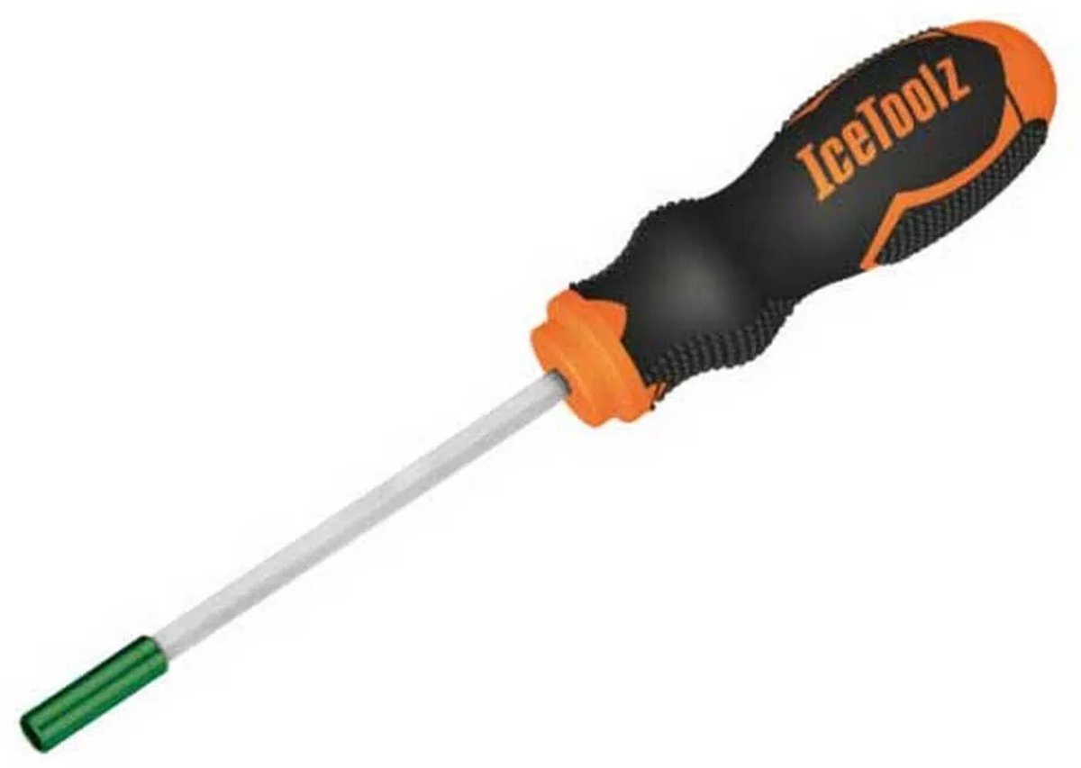 Spaaknippelsleutel IceToolz 12B3 voor 3,2 mm (vierkante) nippels