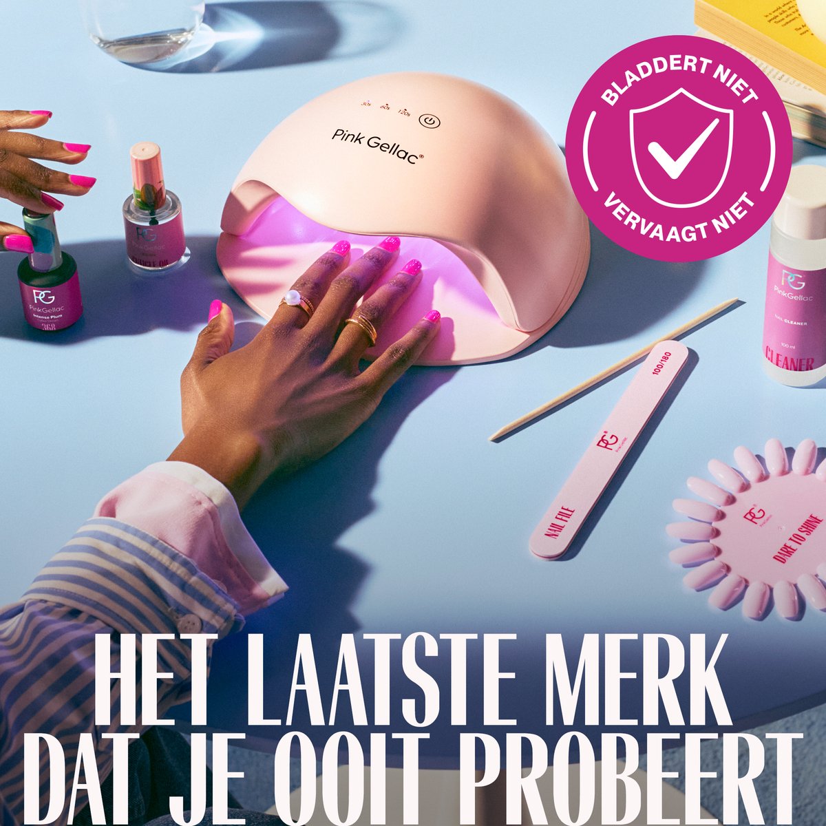 Pink Gellac Builder Gel - Build it Base Natural Beige - Beige Gellak - Pink GellacÂ´s Versie van Builder in a Bottle - 15 ml — cadeau in Verzorging - foto 3