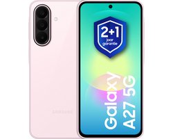 Samsung Galaxy A27 5G - 256GB - Light Pink +1 jaar extra garantie