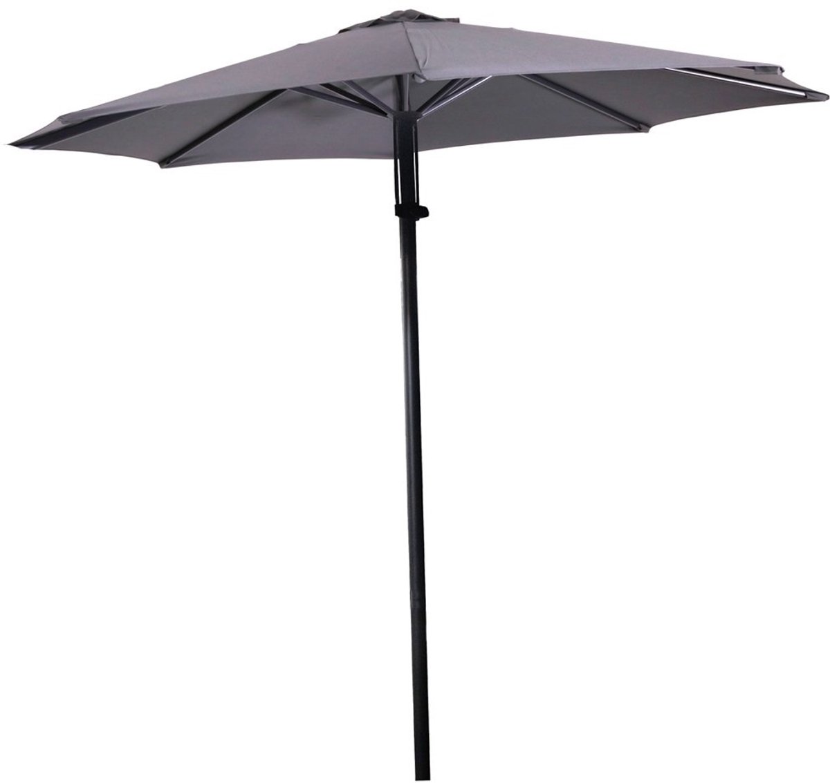 Push-up parasol Libra grijs Ø3 meter