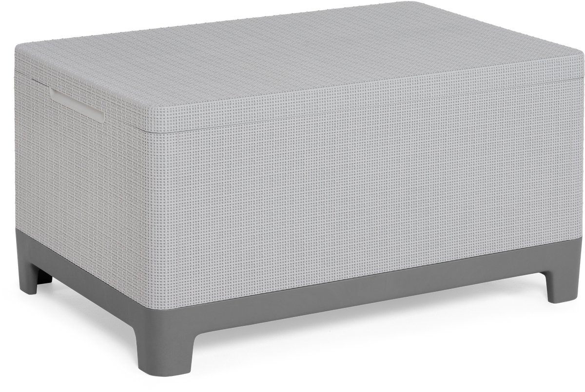 Keter Scandi Linea Opbergtafel - Lichtgrijs