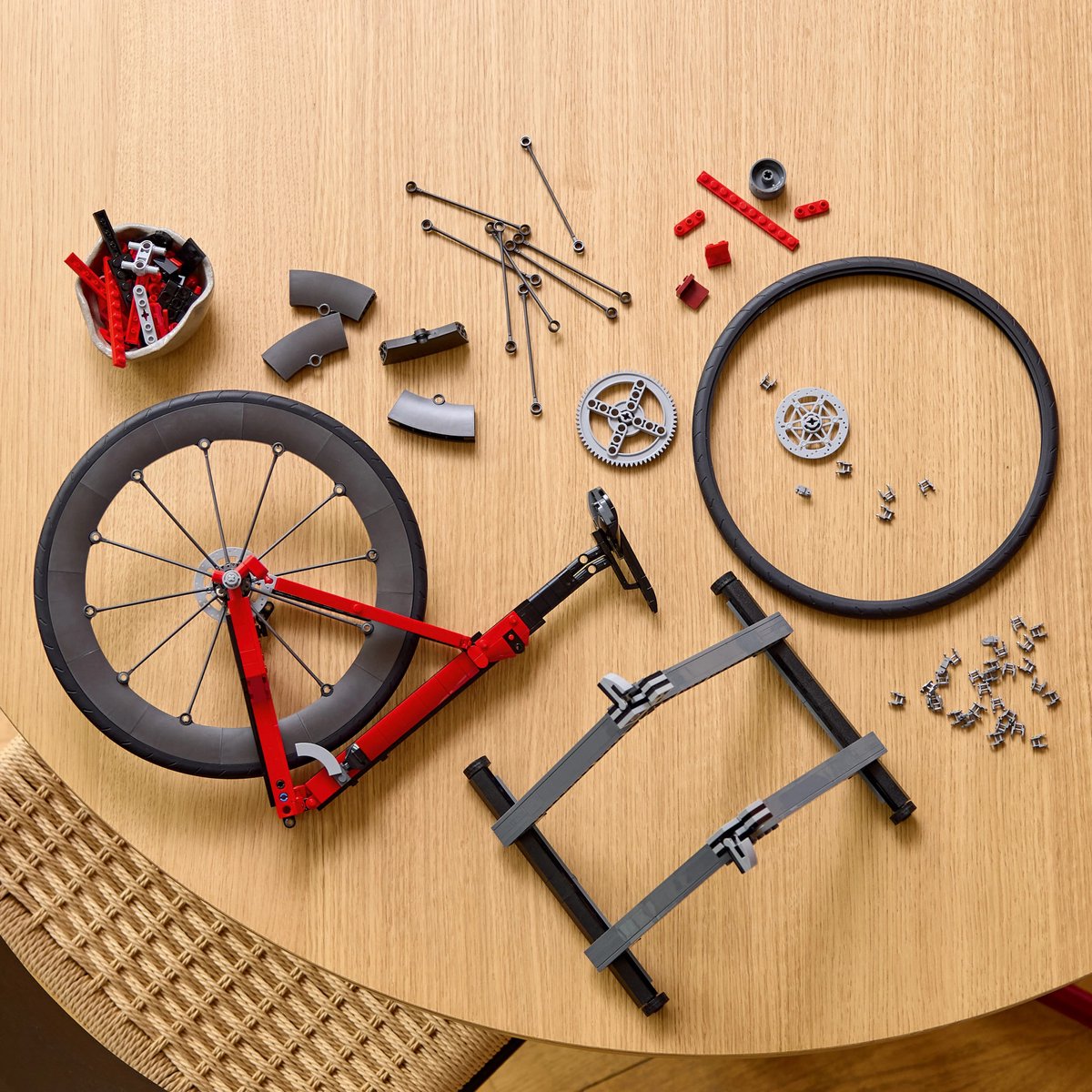 LEGO Icons Racefiets Voertuig Bouwpakket voor Volwassenen - 11380 — afbeelding 14