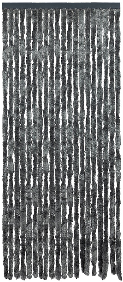 Arisol - vliegengordijn - kattenstaart - 90x220 cm - grijs