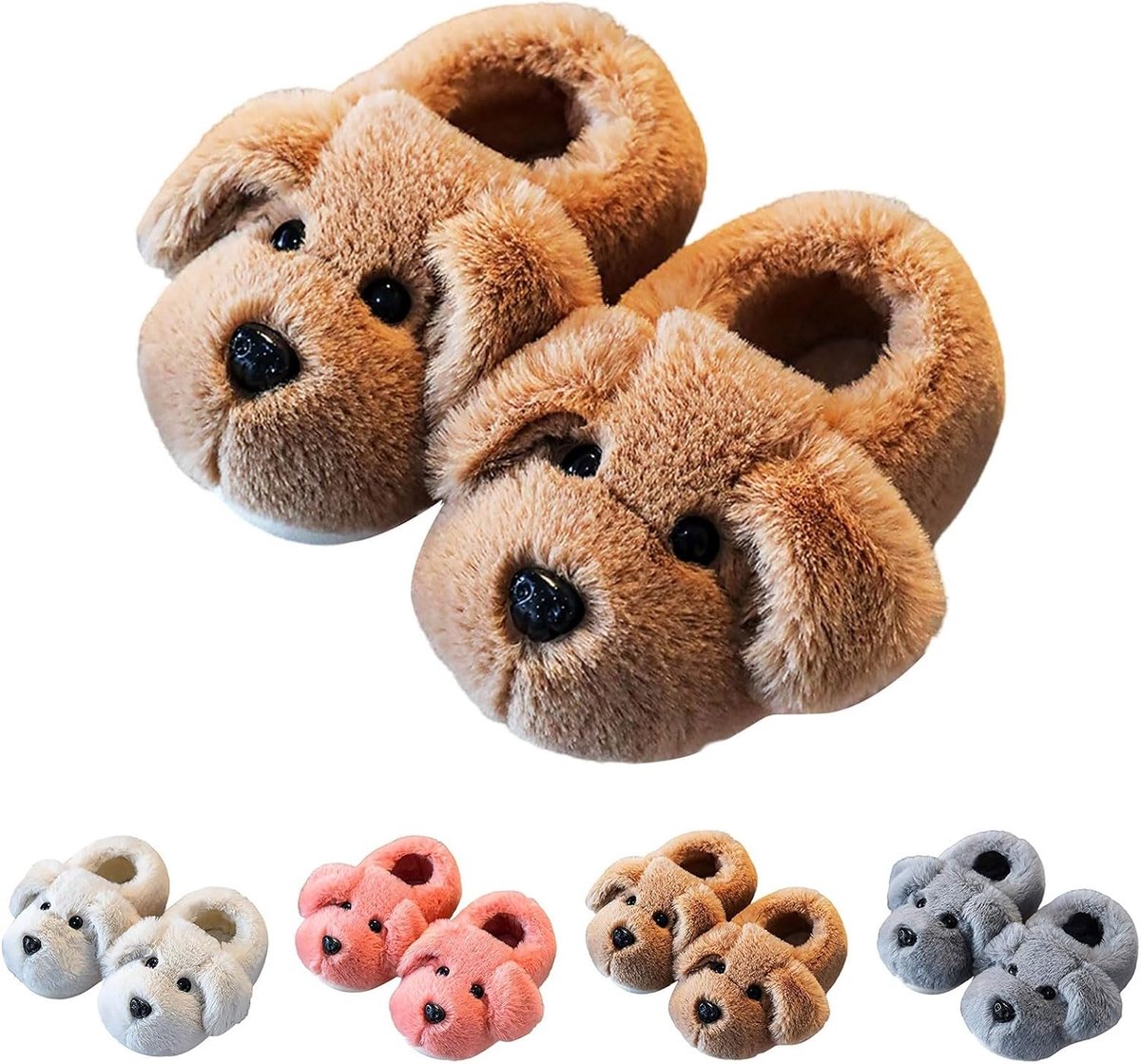 Winter pantoffels - Dieren slofjes - Warmte voor peuters - Zachte fleece voering - 25 x 15 x 3 cm — cadeau in Spellen & Speelgoed - foto 3