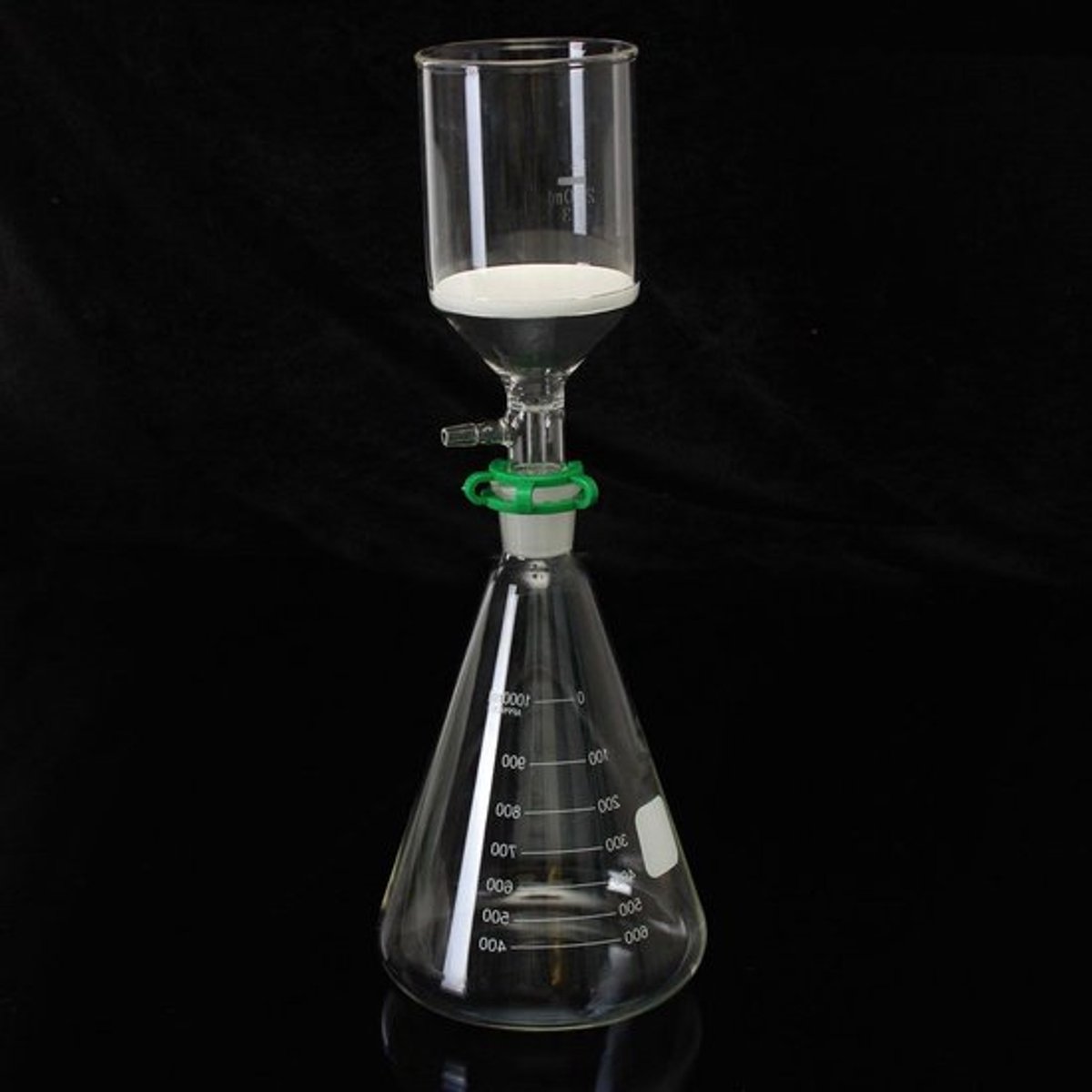 Glas Filter Filtratie Kit 250ml Buchner Trechter 1000ml Conische Flacon