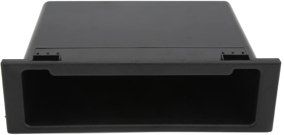 Zerone Radio Organizer - Auto Stereo Opslagbox - 1Din Radio Pocket - Zwart