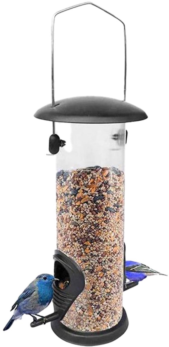 aladdien - Metalen Vogelvoeders - Vogelvoeder voor Wilde Vogels - Duurzaam en Weerbestendig - 21.5 cm - Voederstation voor Vogels - Geschikt voor Tu..