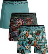 Muchachomalo Jongens Boxershorts – 3 Pack – 95% Katoen – Kinderkleding - Stevig Ondergoed – Jongens Onderbroeken