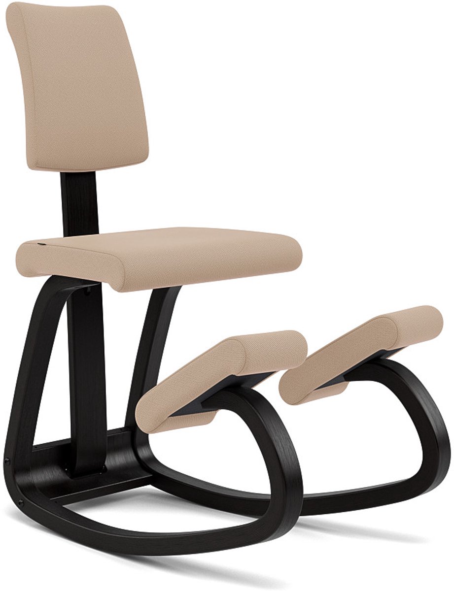 Varier Variable Plus Balansstoel Beige/Zwart Tonal