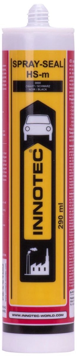 Afdichtingsspray, Spray Seal HS-M 290ml, rubber coating spray, zwart