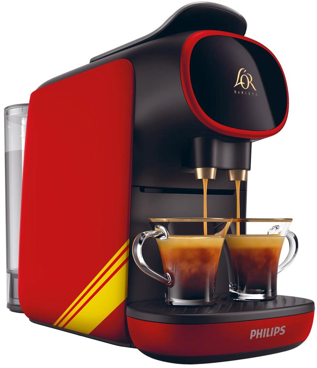 Philips L'Or Barista Sublime Limited Edition LM9012/51 - Koffiecupmachine - voor L'Or Espresso & Barista Koffiecups - Rood & Zwart — afbeelding 4