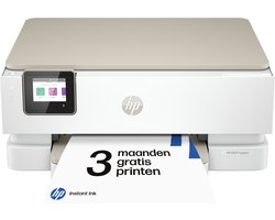 HP ENVY Foto Inspire 7220e - All-in-One Printer - Multifunctionele Foto Printer - Geschikt voor Instant Ink - Beige