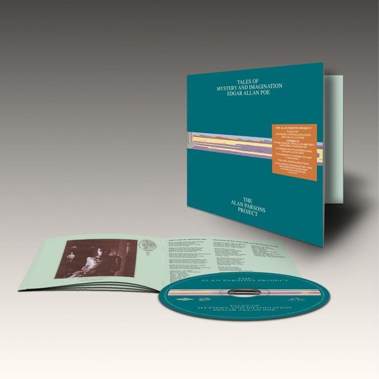 Cd-hoes met de titel "Tales of Mystery and Imagination Edgar Allan Poe" door The Alan Parsons Project. Inclusief cd en boekje.