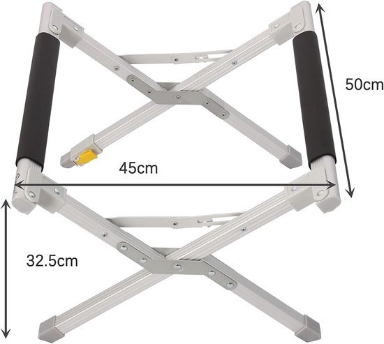 Verstelbare Aluminium Koelbox Standaard Tafel — afbeelding 5