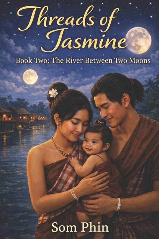Threads of Jasmine-The River Between Two Moons - cover