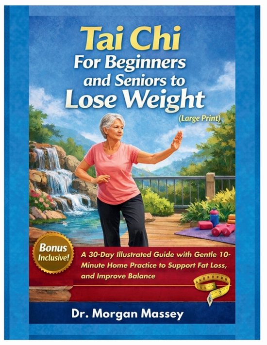 Tai Chi for Beginners and Seniors to Lose Weight (Large Prin ... - cover