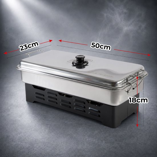 Ultimate Table Smoker Three Pit Rookoven - Rookoven van Merkloos — afbeelding 5