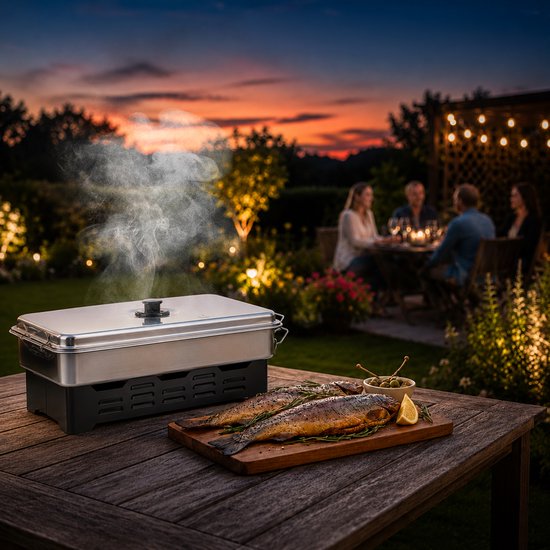 Ultimate Table Smoker Three Pit Rookoven - Rookoven van Merkloos — afbeelding 2