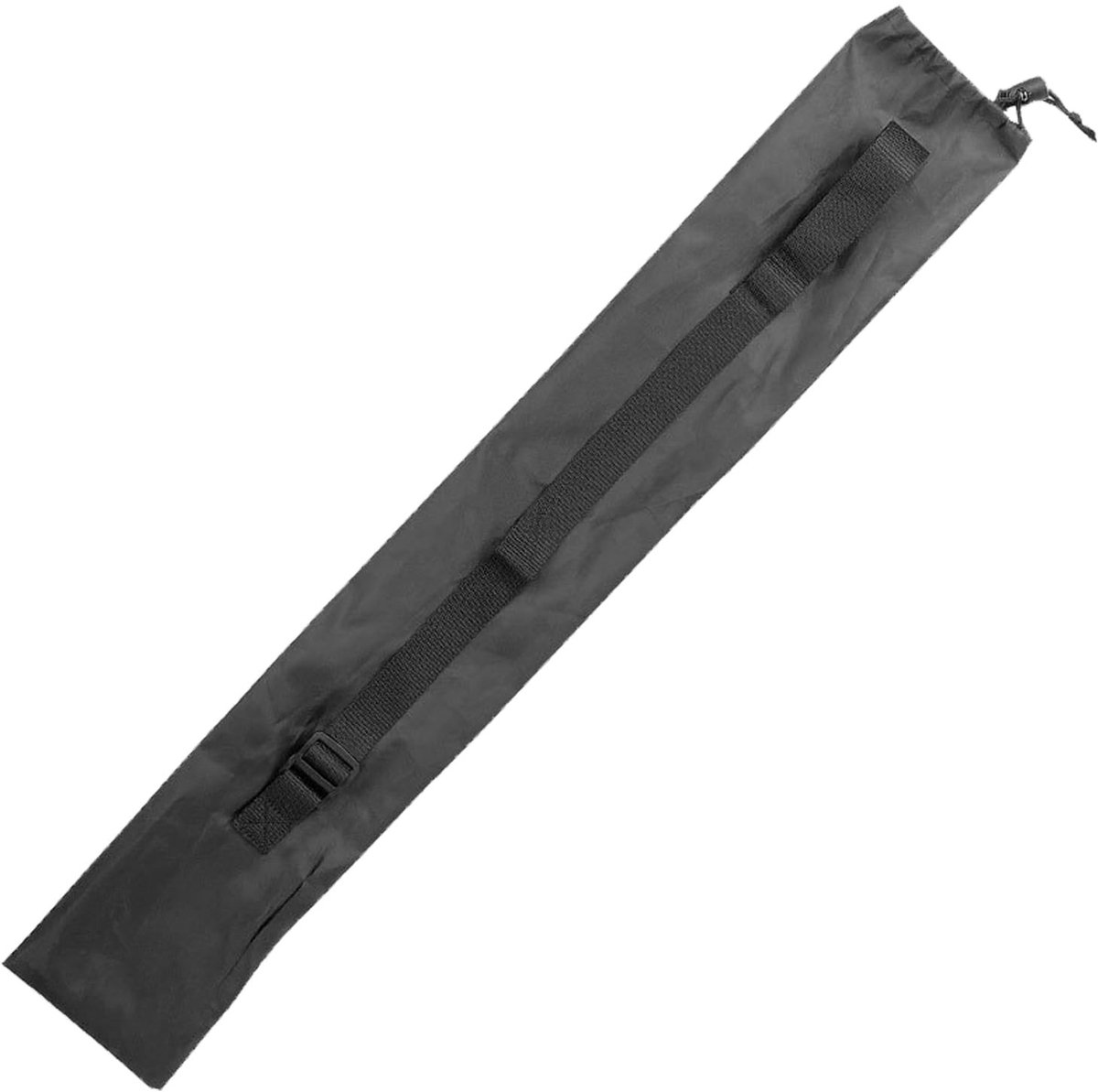 aladdien - Trekking Pole Bag - Wandelen - Draagtas met trekkoord - Zwart - Verstelbare schouderriem - Waterdicht en duurzaam - Geschikt voor retraca...