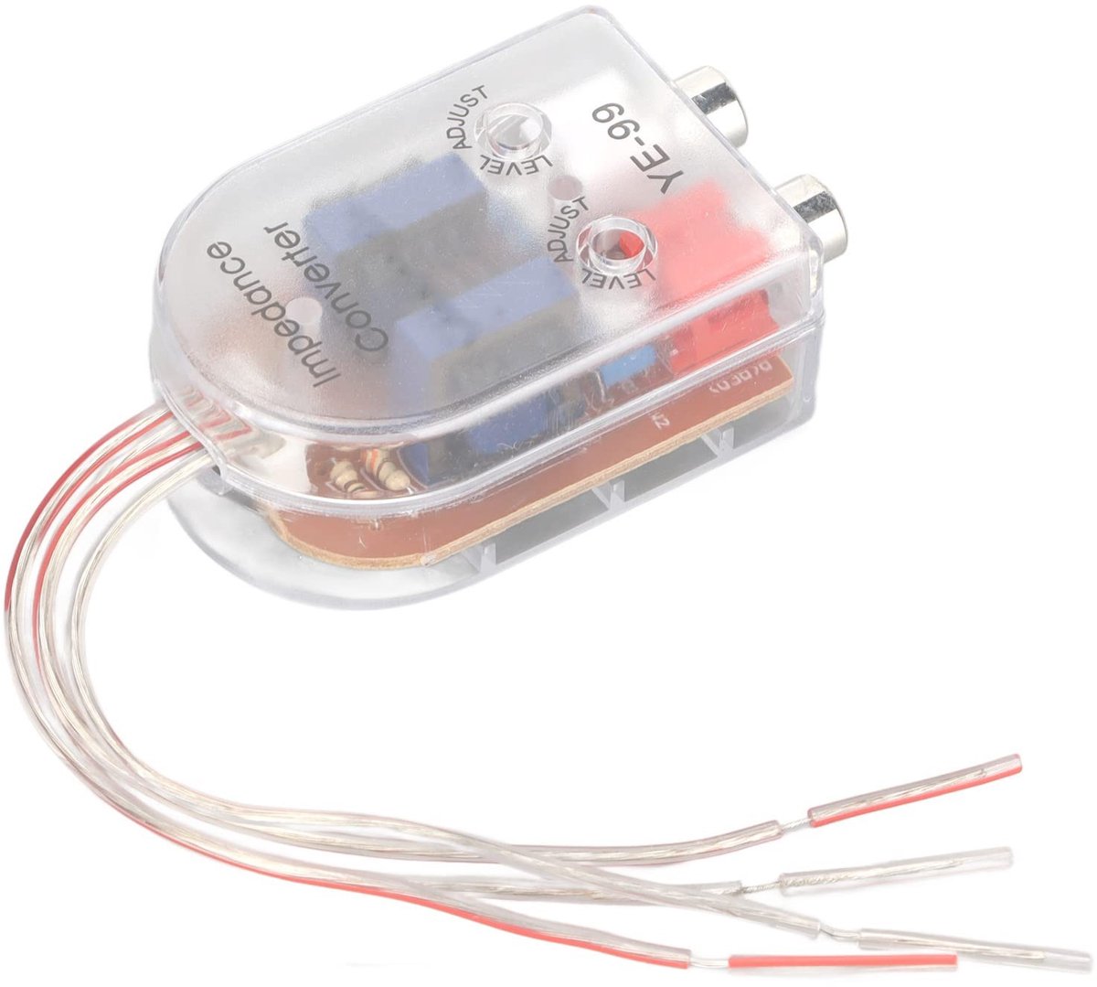 aladdien - Hoog Naar Laag Converter - Auto Audio Hilow Converter - Subwoofer Versterker - Compact Formaat - Impedantie Omzetter - Ideaal voor Auto's...