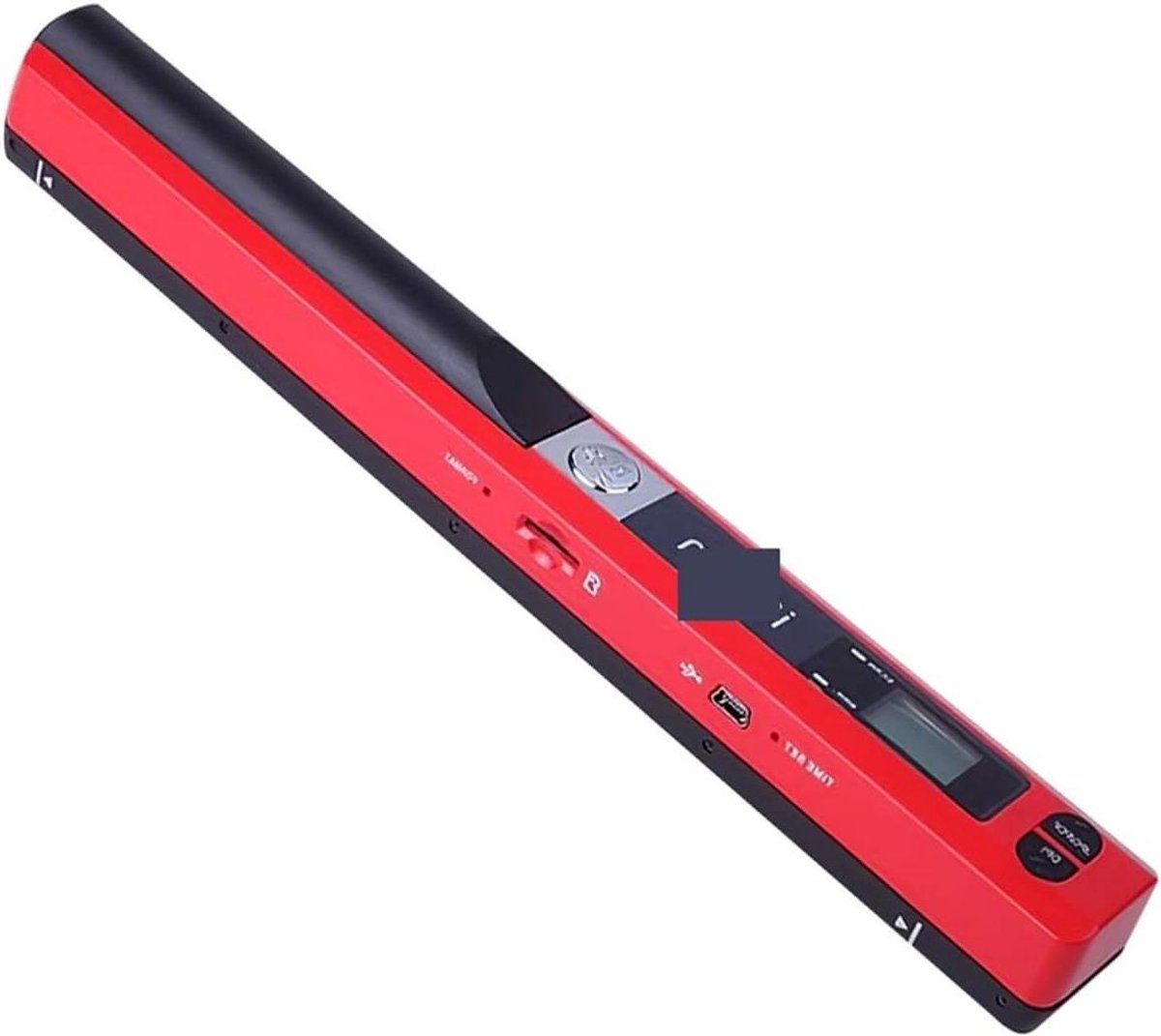Document Scanner - Mobiele Scanner - Documenten Digitaliseren - 900 DPI HD Resolutie - A4 Formaat - Rood