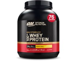 Optimum Nutrition Optimum Nutrition Gold Standard 100% Whey Protein - Banana Cream - Proteine Poeder - Eiwitshake - 2270 gram (71 servings)
