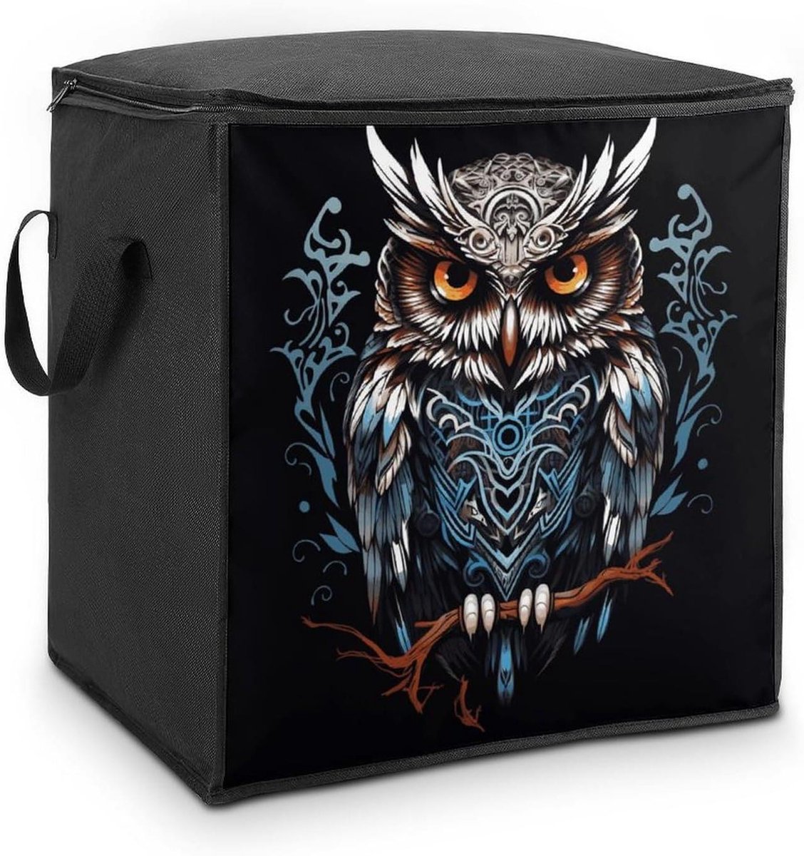 Opbergtas Dekens - Kleding Opberger - Ruimte Besparen - Versterkte Handgrepen - 70 Liter - Wit