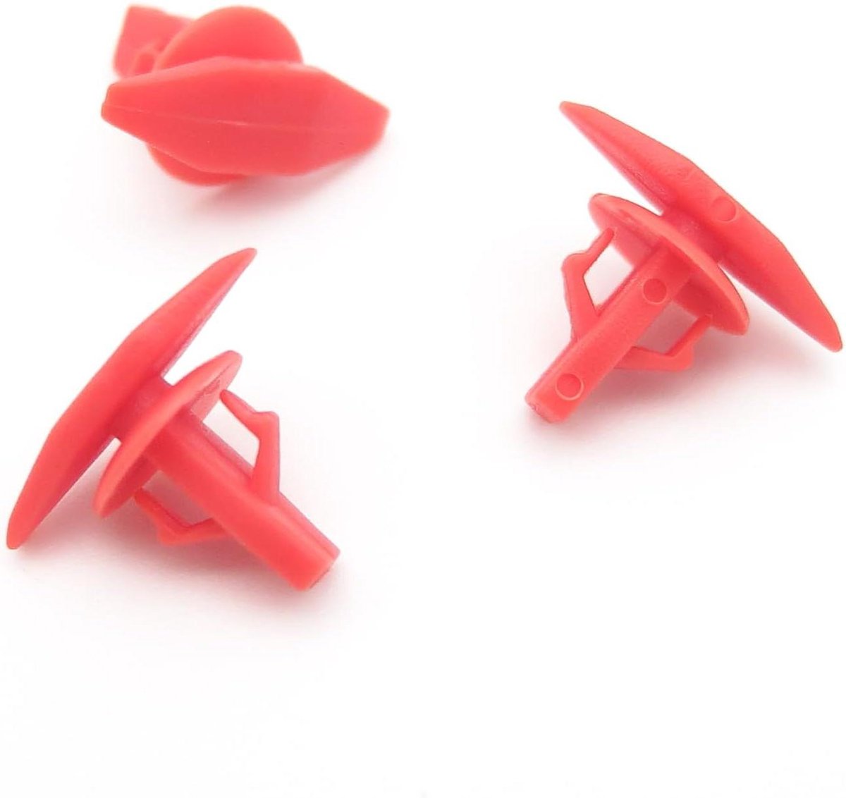 Weerstrip Clips - Deur Afdichting Clips - Auto Reparatie - Voor 6mm Gat - 25 Stuks - Oranje