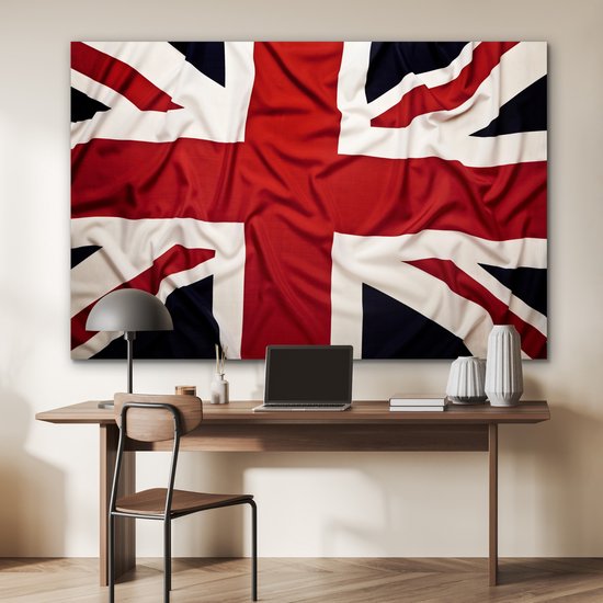 Le drapeau de la Groot Aluminium 180x120 cm - Tirage photo sur Aluminium (décoration murale métal) XXL / Groot format!