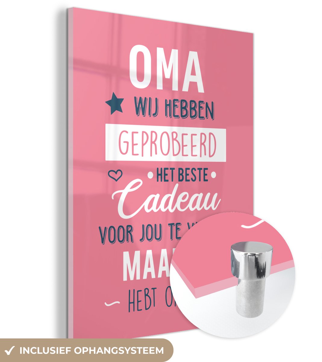 Moederdag - Oma - Hartje