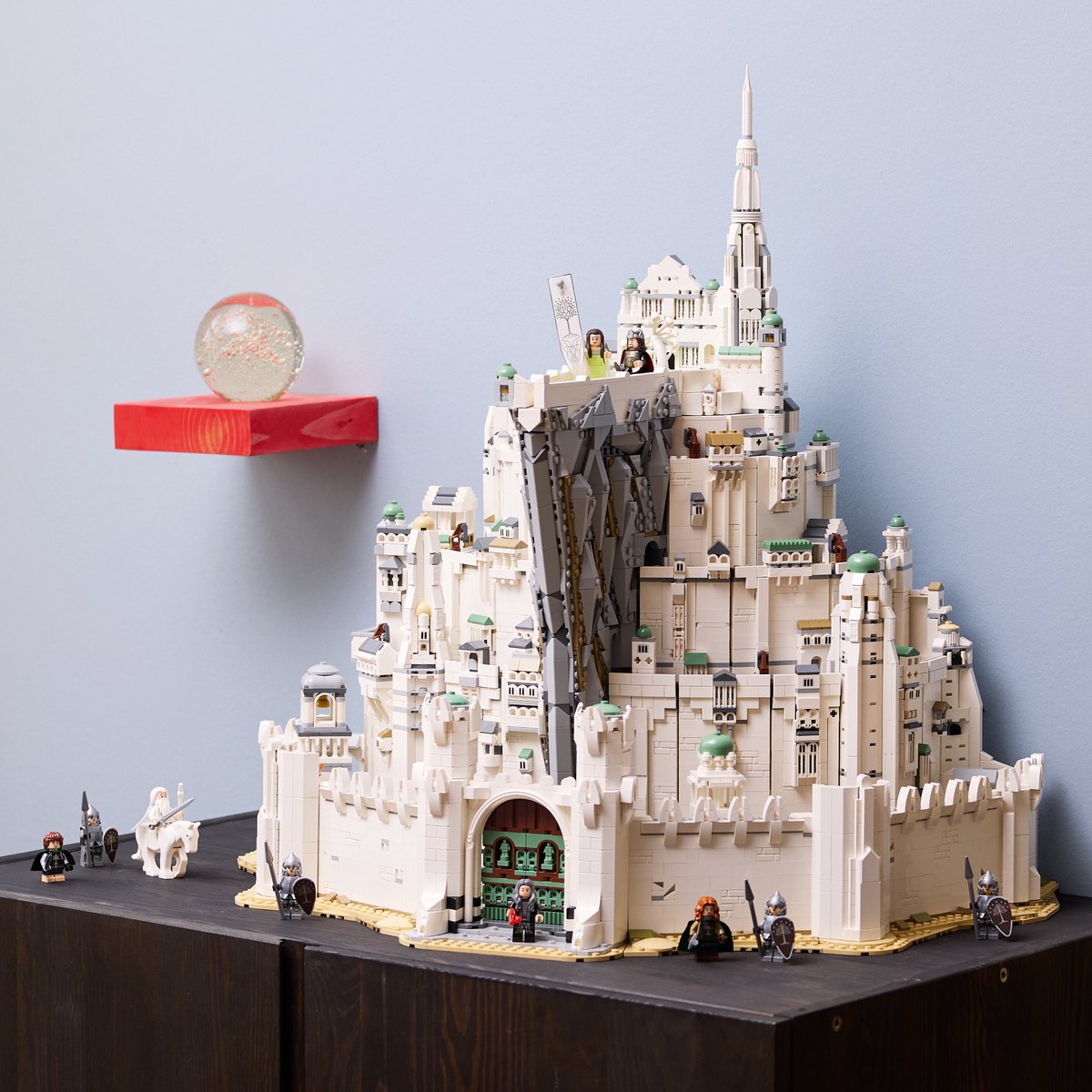 LEGO Icons The Lord of the Rings: Minas Tirith Bouwpakket voor Volwassenen - 11377 — afbeelding 9